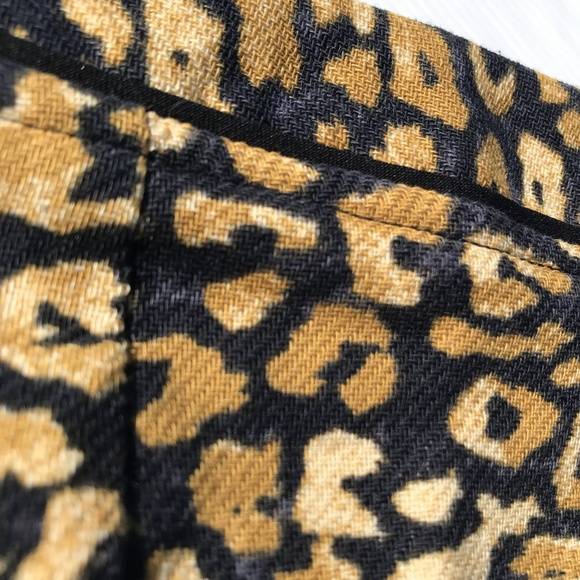 NEW Cheetah Print Knit Pencil Skirt Size 6 :078 - Picture 7 of 8